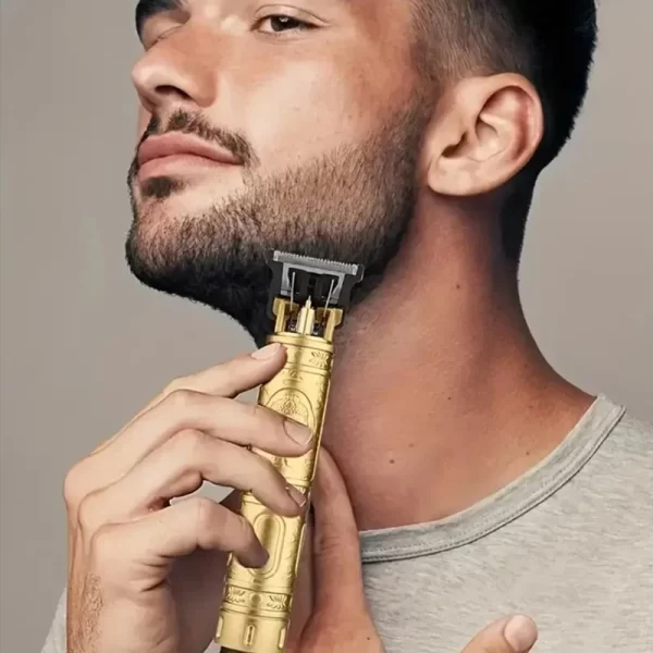 Men's Professional Vintage T9 Carving Hair Clipper Portable USB Rechargeable Shaver Barber Charging Hair Clipper For Hairdresse - Image 5