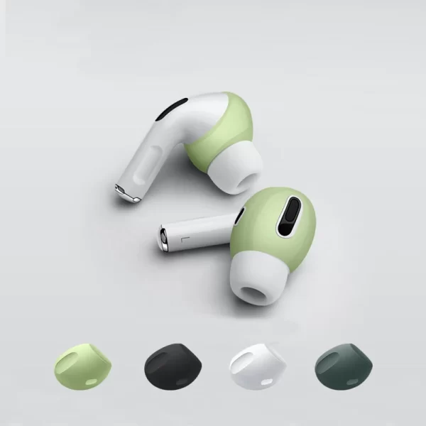 Case Cushions For Airpods Pro Ear Pads Caps Earpads Eartips Cover Wireless Bluetooth Silicone For Iphone Earphones Trig Rain